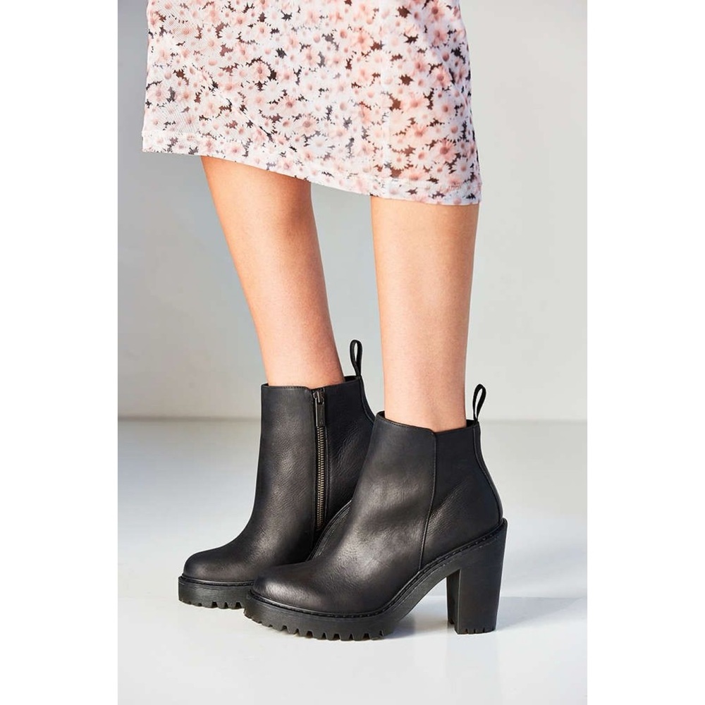 Dr. Martens Black Heeled Boots